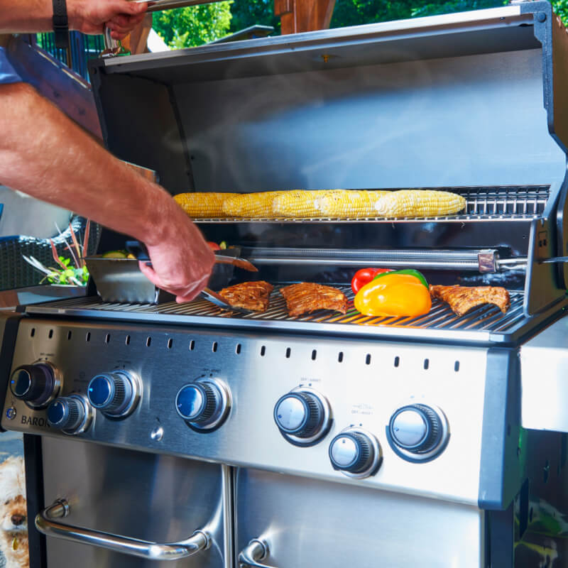 Broil King Baron S 590 PRO IR Grill | With Infrared Rotisserie Burner