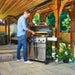 Broil King Baron S 590 PRO IR Grill | Shown Grilling on Patio