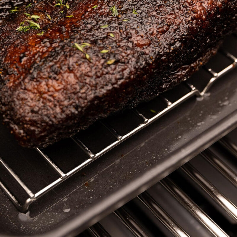 Broil King Cast Iron Multi Roaster | Shown with Wire Rack
