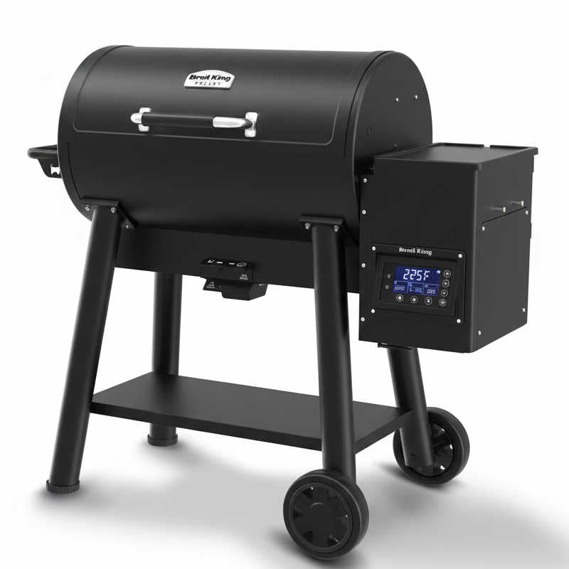 Broil King Crown Pellet 500 Wi-Fi & Bluetooth Controlled 32-Inch Pellet Grill