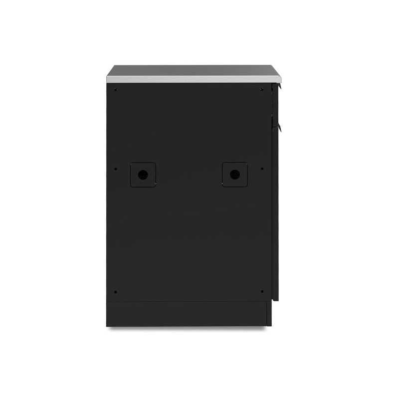 Broil King Door with Drawer Cabinet in Black | Easy Bolt-On System