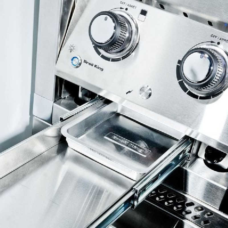 Broil King Double Side Burner | Grease Drip Tray