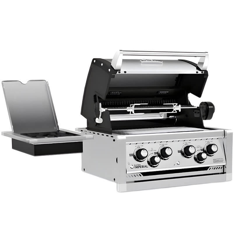 Broil King Imperial 490 4-Burner Built In Gas Grill With Single Side Burner