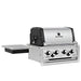 Broil King Imperial 490 4-Burner Built In Gas Grill with Angled View