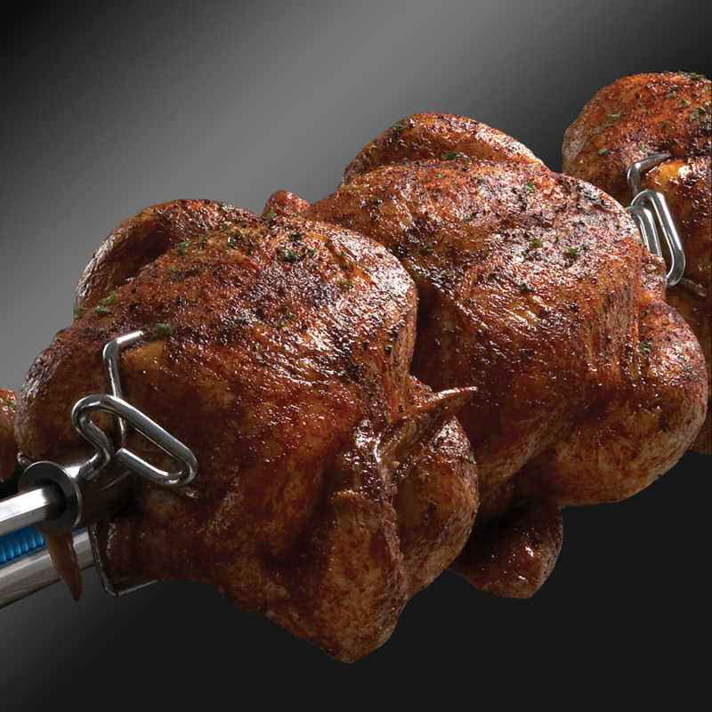 Broil King Imperial Grill Rotisserie Kit with Spit Rod and Motor