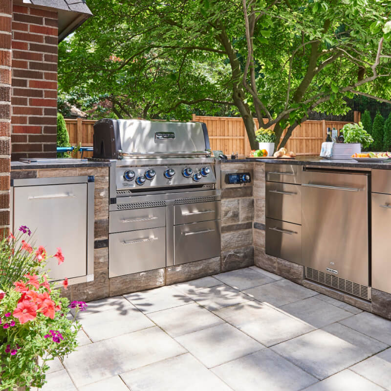Broil King Imperial IQue Series Grills | Installed in Outdoor Kitchen
