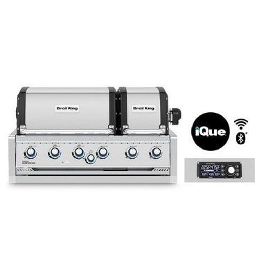 Broil King Imperial QS 670 iQue 6-Burner Built-In Grill Head 44 Inch No Side Burner