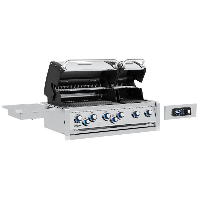 Broil King Imperial QS 690 6-Burner Built In Gas Grill | Dual Cooking Surfaces