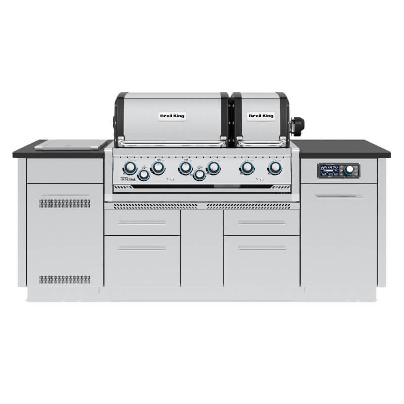 Broil King Imperial QS 690i 6-Burner Gas Grill Center 