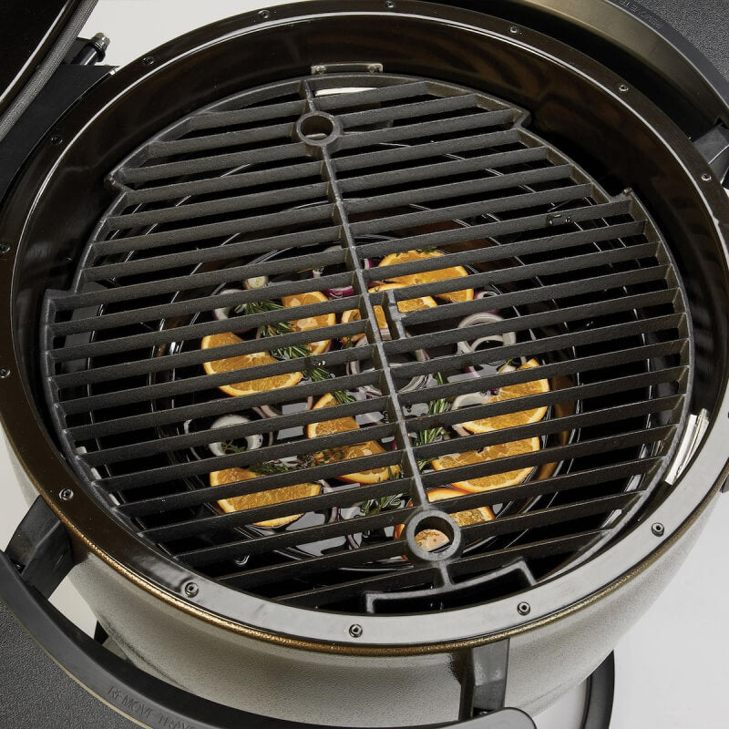 Broil King Keg Porcelain Coated Diffuser Kit | Shown Below Grill Grate