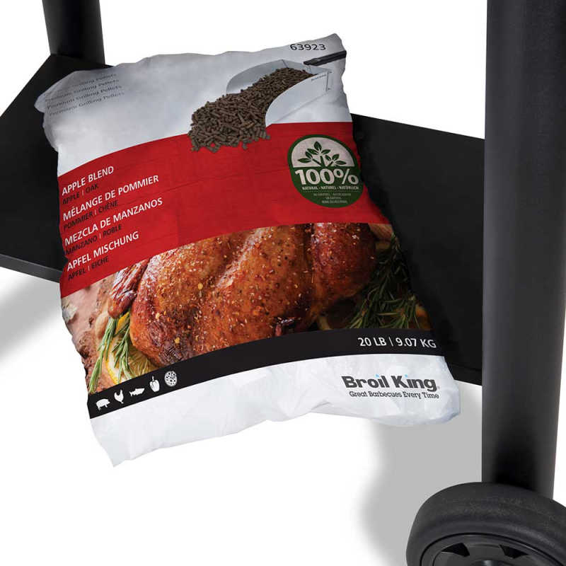 Broil King Pellet Grill | Cart Storage