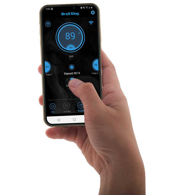 Broil King Pellet Grill WiFi/Bluetooth Controls