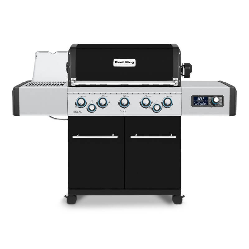 Broil King Regal Q 590 Pro IR Gas Grill | Double Door Cart Storage