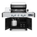 Broil King Regal Q 590 Pro IR Stainless Steel Gas Grill | Propane Tank Holder