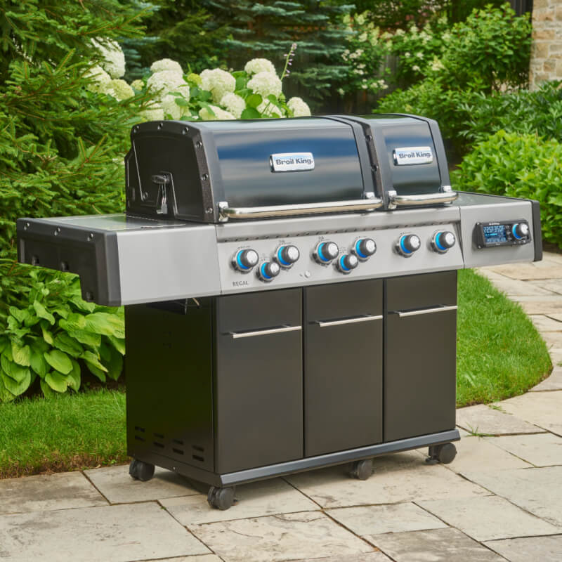 Broil King Regal Q 690 Pro IR Gas Grill | Shown on Patio