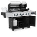 Broil King Regal Q 690 Pro IR Black Gas Grill | Rotisserie Burner & Kit