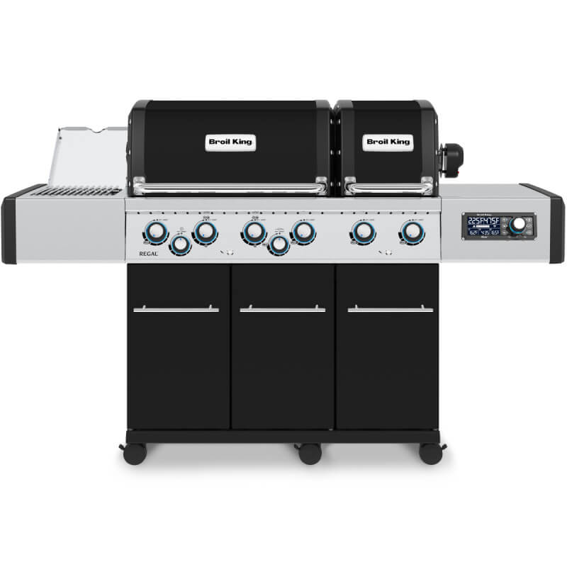 Broil King Regal Q 690 Pro IR Gas Grill - Black Finish