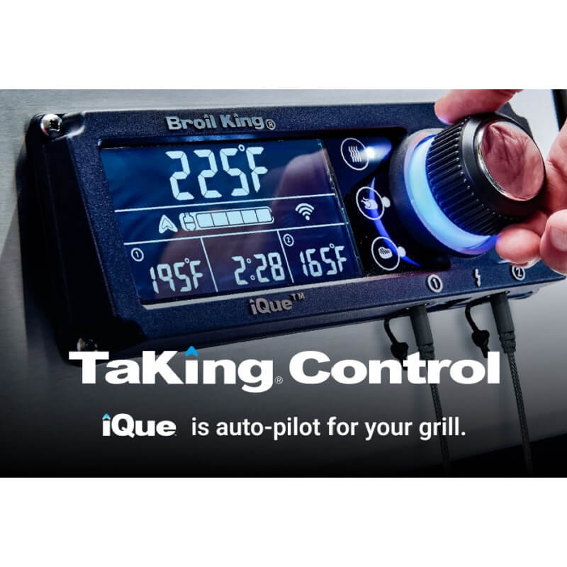 Broil King Regal Q Pro IR Gas Grill | Touchscreen Controls