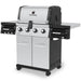 Broil King Regal S 420 PRO 4-Burner Gas Grill | Side Shelves w/ Accessory Bins
