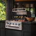 Broil King Regal S520 5-Burner Built In Gas Grill | Shown in Outdoor Kitchen