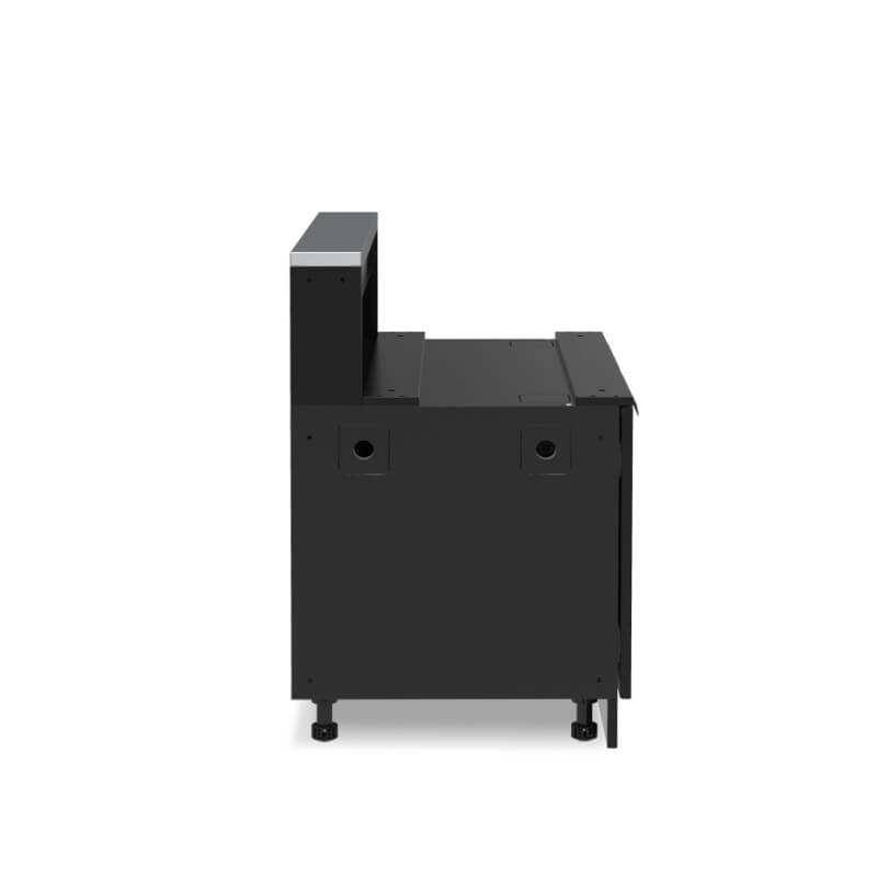 Broil King Baron Shadow 490i Grill | Side View with Backsplash
