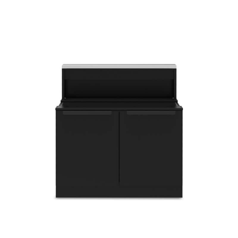 Broil King Baron Shadow 490i 4-Burner Gas Grill | Double Door Storage Front View