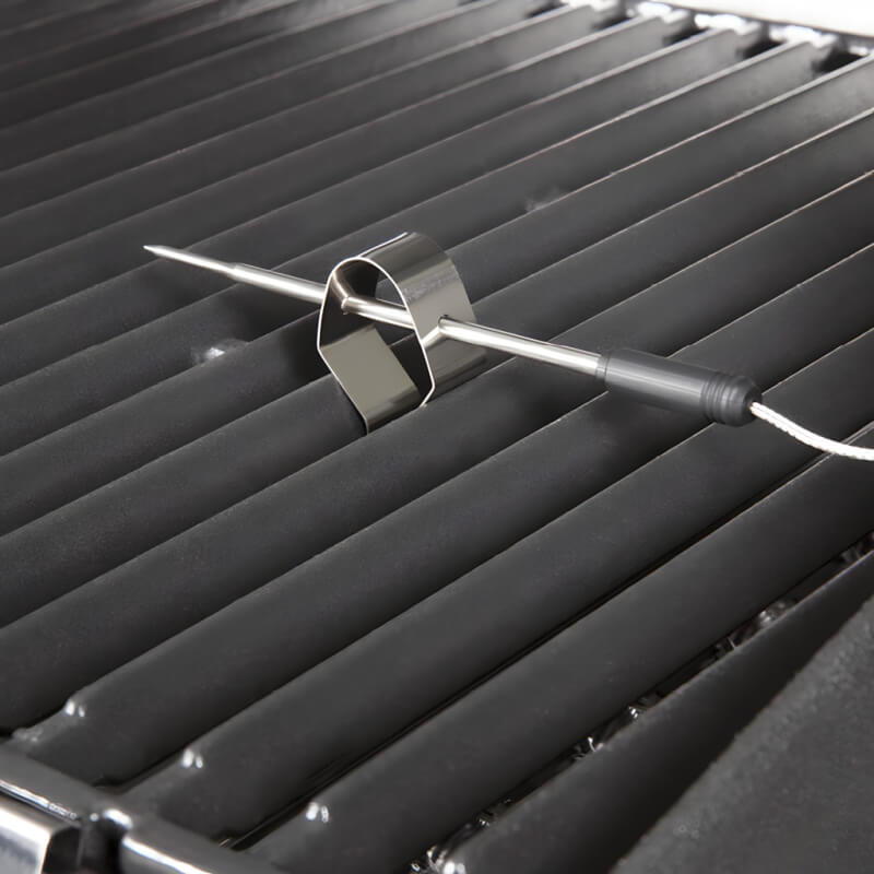 Broil King Side Table Digital Thermometer | Meat Probe Grate Holder