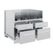 Broil King Stainless Steel 5 Burner Grill Cabinet | 4 Drawer Detail