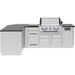 Broil King L-Shaped Outdoor Kitchen Island | IQue Grilling Technology