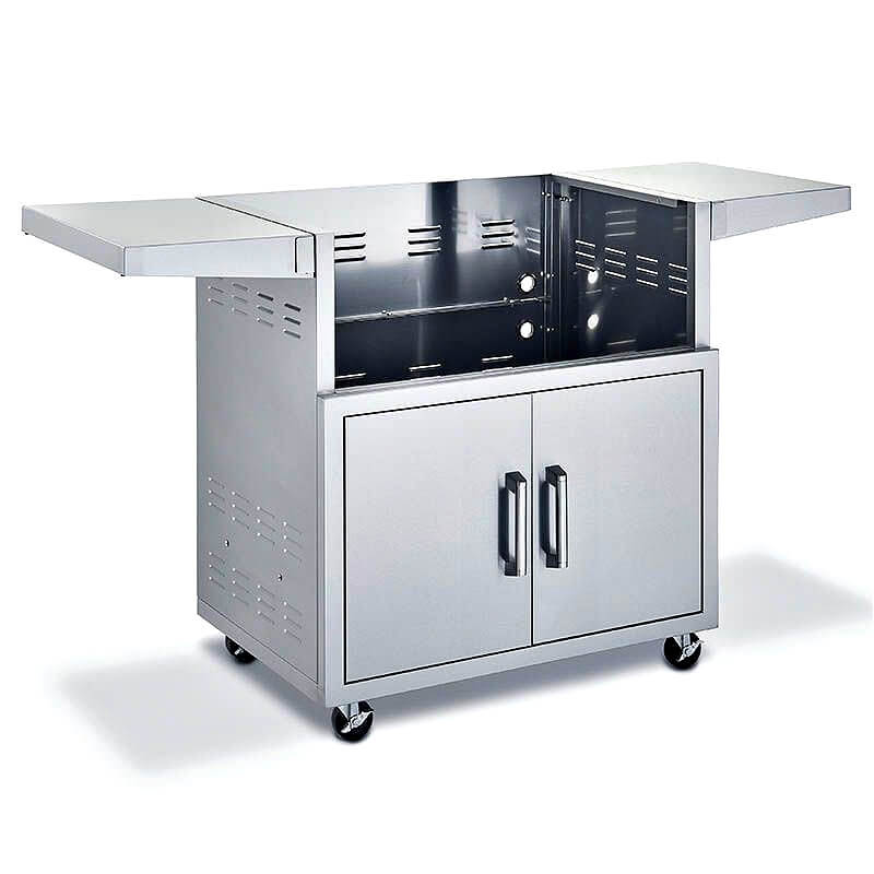 Broilmaster 34" Freestanding Gas Grill | Stainless Steel Cart