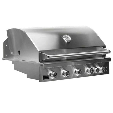 Broilmaster B-Series Deluxe 40-Inch Stainless Steel Built-In Gas Grill with Rear Infrared Burner