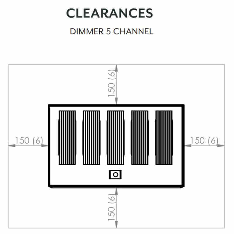 Bromic Affinity Smart Heat Dimmer Control | 5 Channel Clearances