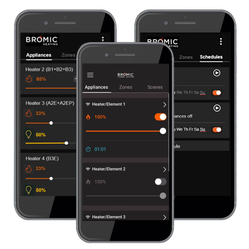 Bromic Affinity Smart Heat Dimmer Control | WiFi Control