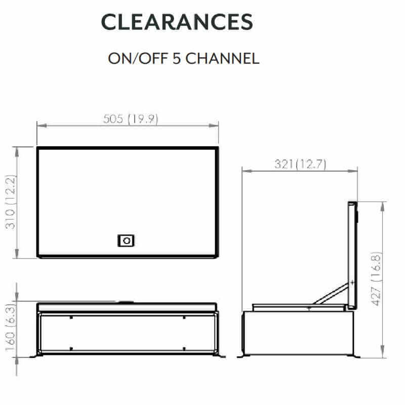 Bromic Heating Affinity On-Off Control | Clearance 5 Channel