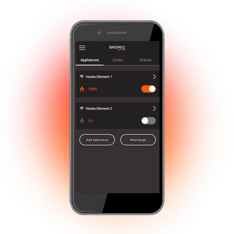 Bromic Heating Affinity Smart Heat Eclipse On-Off Control - Multiple Channels