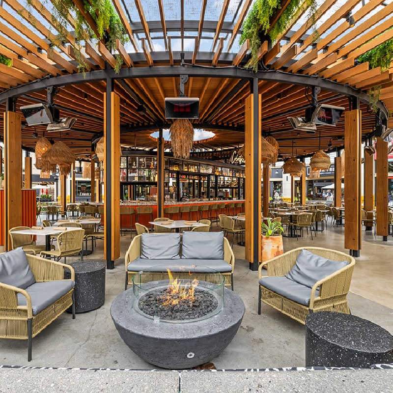 Bromic Heating Platinum Smart-Heat 300 Gas Heater | Shown Mounted