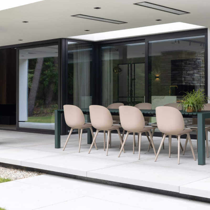 Bromic Platinum Electric Heater | Mounted on Ceiling in White