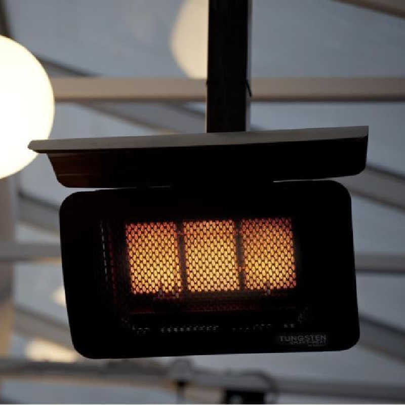 Bromic Heating Tungsten 300 Series Smart-Heat Gas Heater | Pivot Arm Included