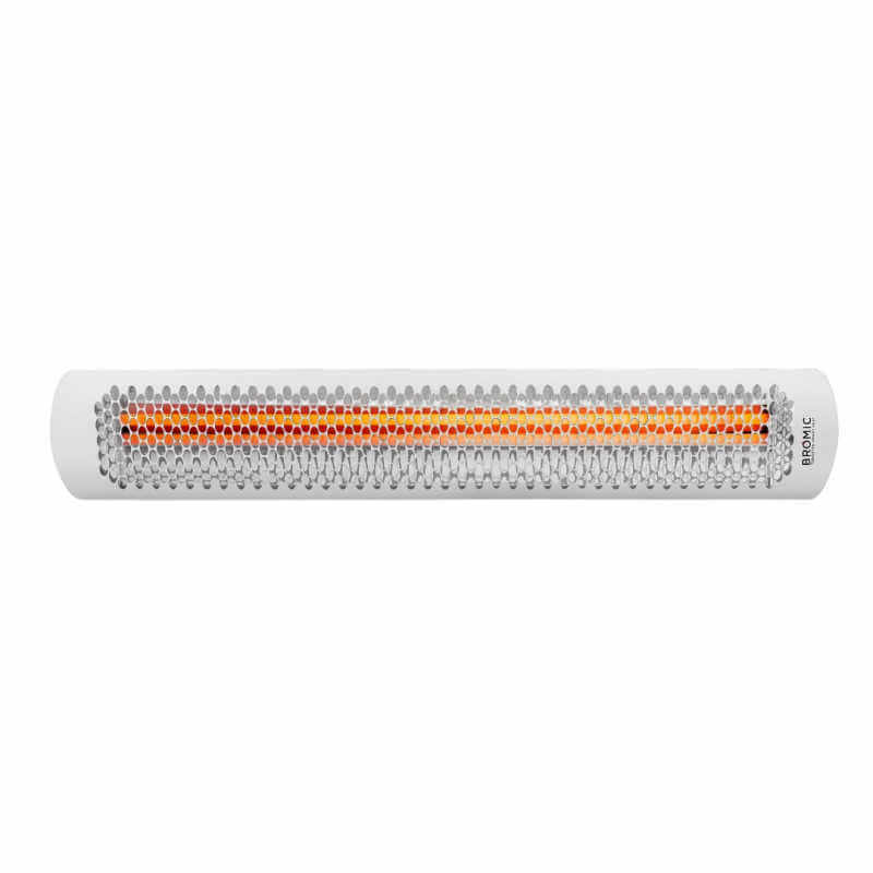 Bromic Tungsten Electric Heater | White Finish