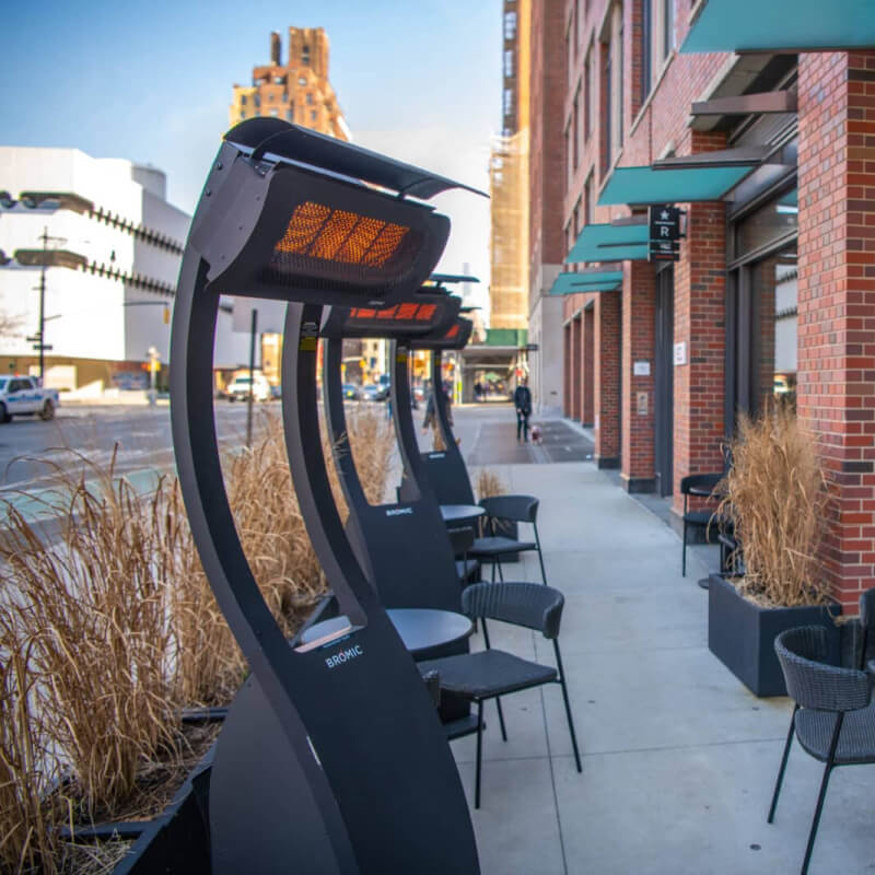 Bromic Tungsten Portable Freestanding Heater | Portable Design