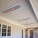 Bromic Ceiling Recess Kit For Tungsten Heaters | Mounted on Ceiling in White