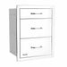 Bull 21-Inch Triple Drawer | 1/2-Inch Reveal