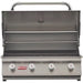 Bull 26038 Outlaw 30 Inch 4 Burner Built-In Grill Hood Open