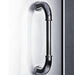 Bull 30 Inch Dual-Lined Vented Stainless Steel Double Access Doors  | Polished Handles