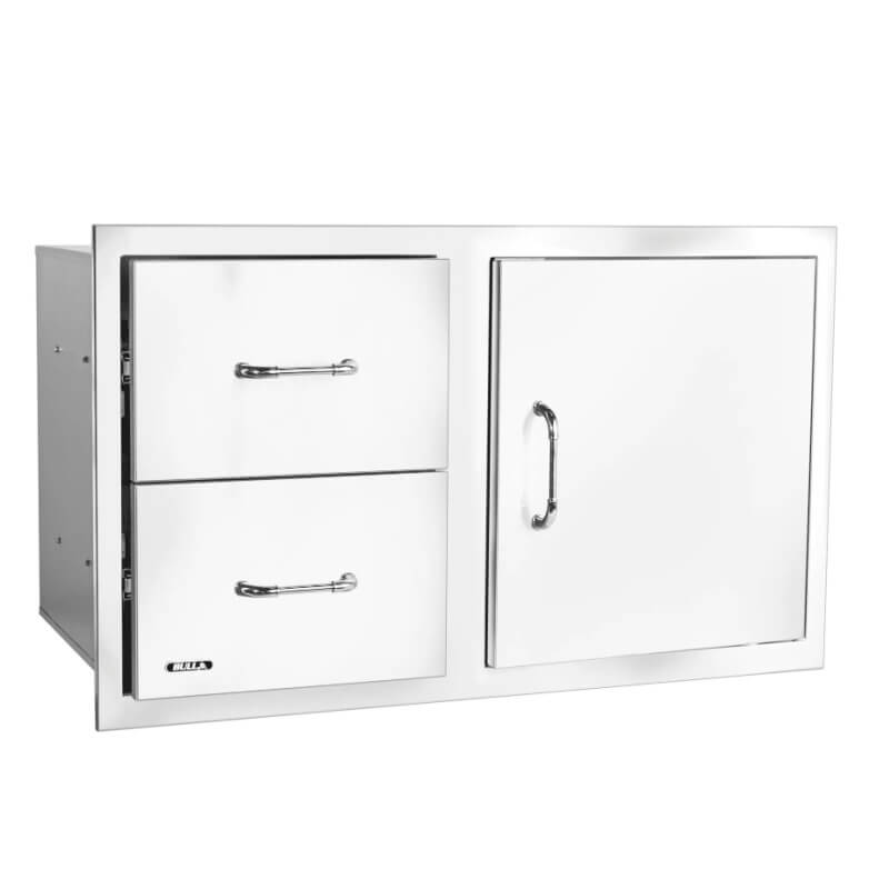 Bull 30-Inch Single Door | Double Drawer Combo