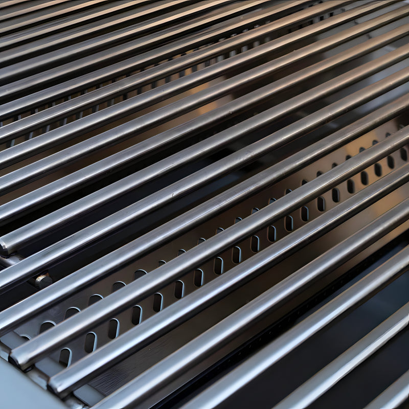 Bull 47629 Angus 30 Inch 4 Burner Built In Gas Grill With Rotisserie Grates Detail