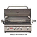 Bull 8.5 Ft BBQ Grill Island | Angus 30-Inch 4 Burner Grill With Rotisserie kit 
