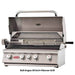 Bull 8 Ft BBQ Grill Island | Angus Grill Side View