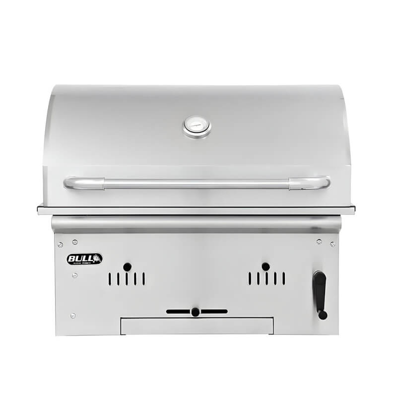 Bull Bison Premium 30-Inch Built-In Charcoal Grill