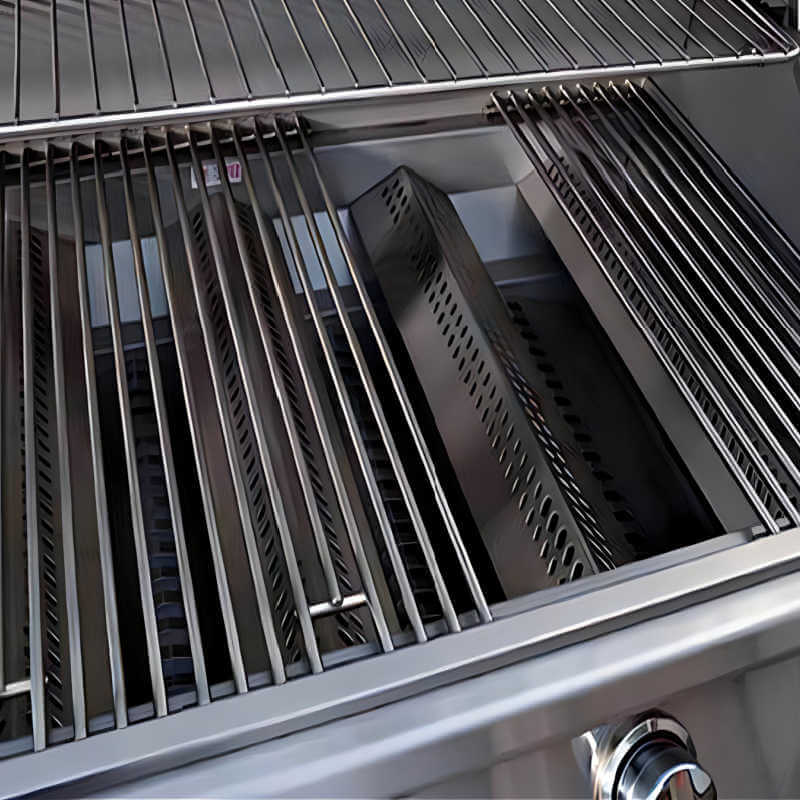 Bull Brahma 38 Inch 5 Burner Built-In Gas Grill | Stainless Steel Flame Tamers